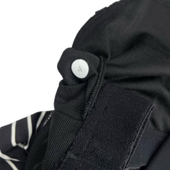 Lululemon Push Ur Limits Tank W/ Shelf Bra In Parallel Stripe Black White Size 4 - Picture 9 of 9